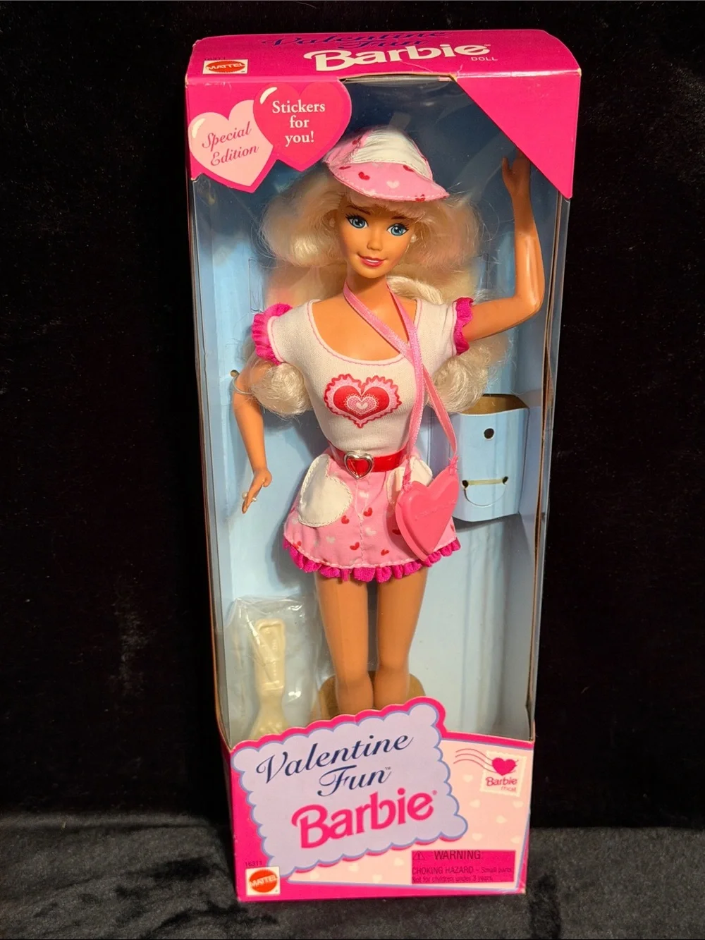 1996 Mattel Valentine Fun Barbie Doll Special Edition